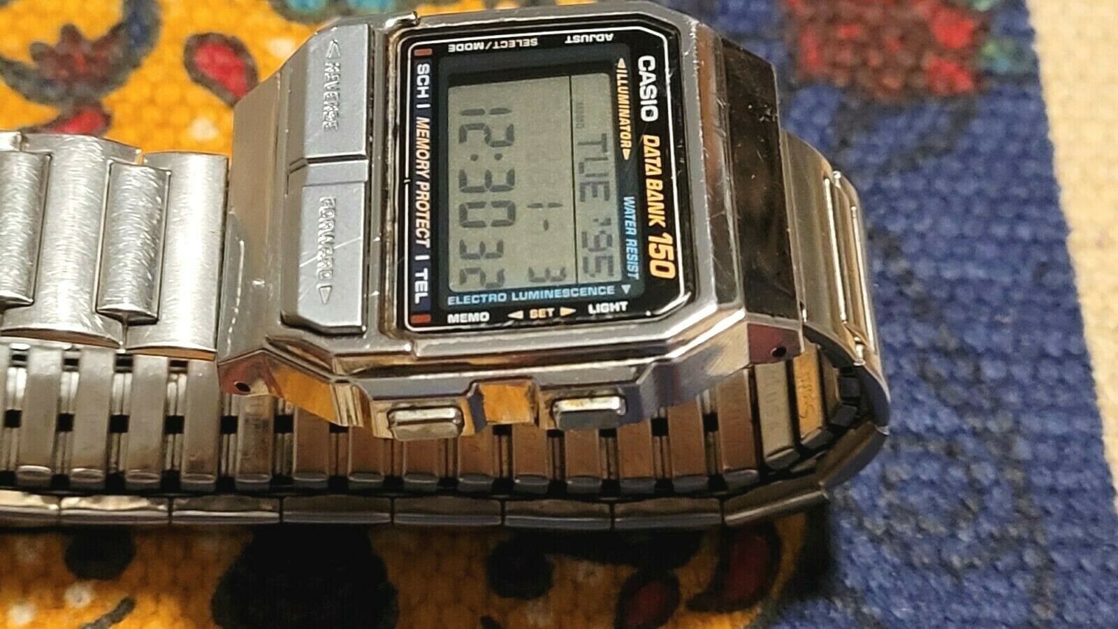 Vintage Casio Databank 150 DB-1500 Module 1479 Real Illuminator
