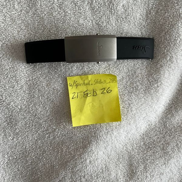 [WTS] Sinn U50 Rubber strap with quick adjust OTF clasp. | WatchCharts ...