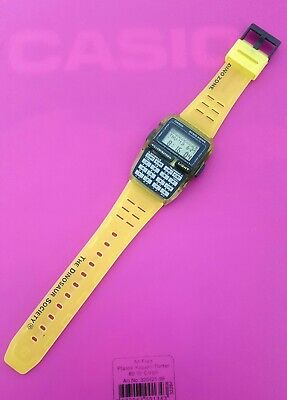 ジャンク品 CASIO Dino zone telememo50 DBC-63 Rare & Authentic CASIO DBC-63 Data Bank DINO ZONE - Faded