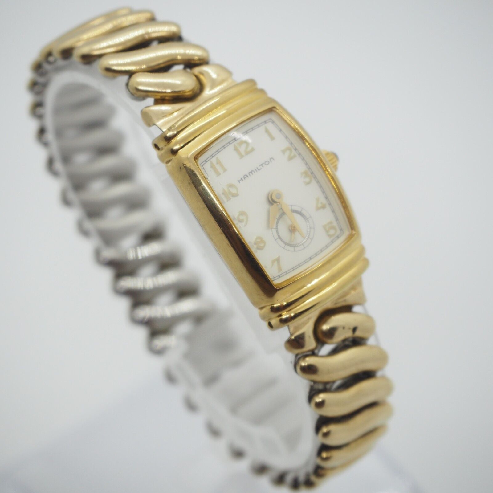 ハミルトン ベントン クォーツ6246 Hamilton Benton Watch 6246 Ladies Rectangle Quartz Vintage