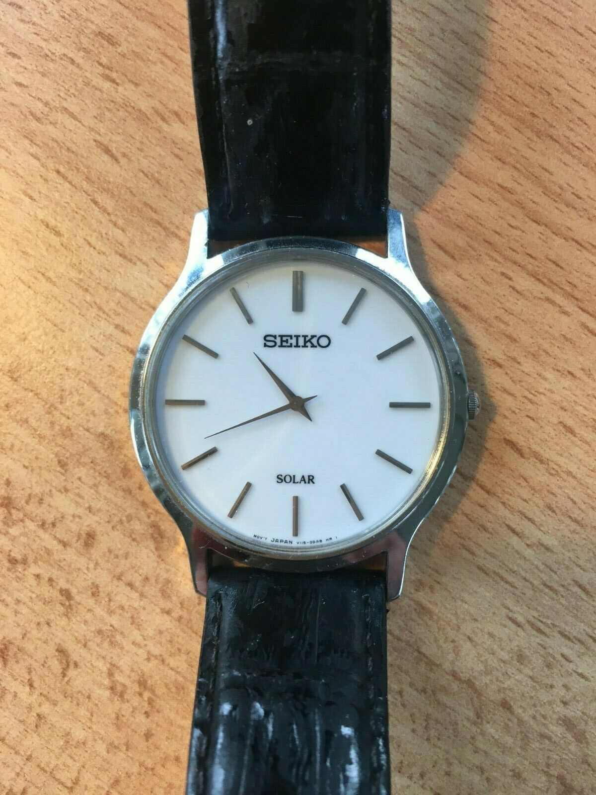 Seiko Solar, water-resistant, V115-0BE0, Men