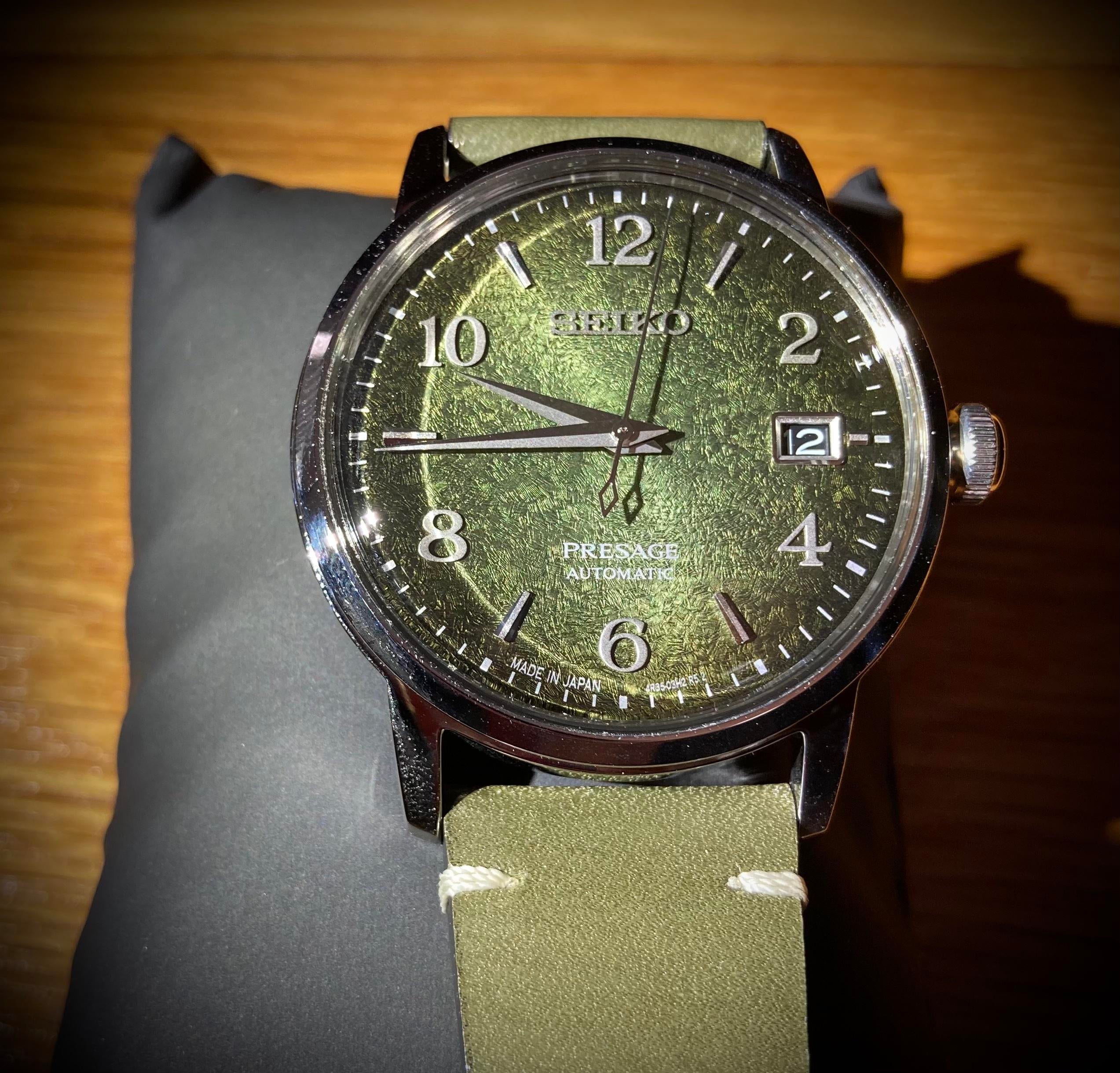 SEIKO プレザージュSARY181 Cocktail Matcha Time