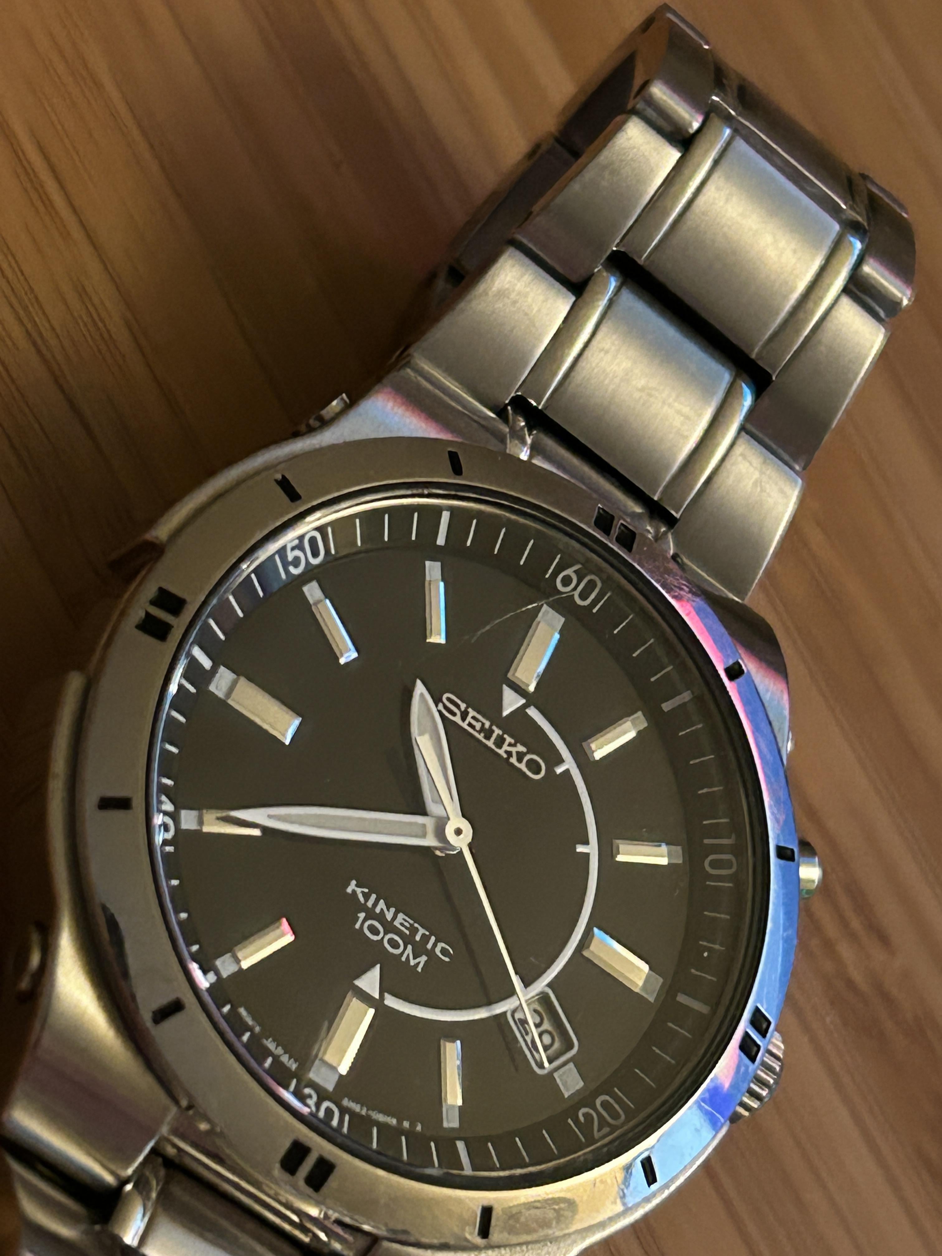 WTS] Seiko Kinetic 5M62-0BJ0 good but needs capacitor | WatchCharts