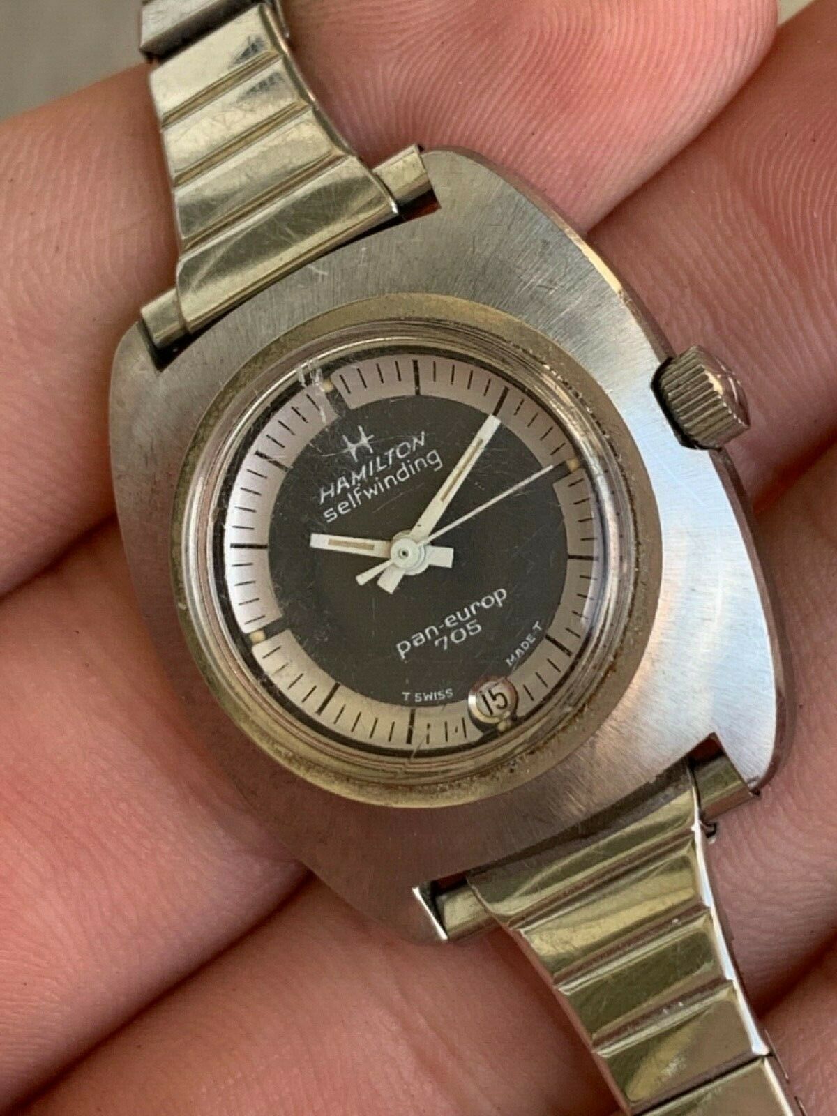 Yahoo!オークション - 動作品 HAMILTON ハミルトン selfwinding