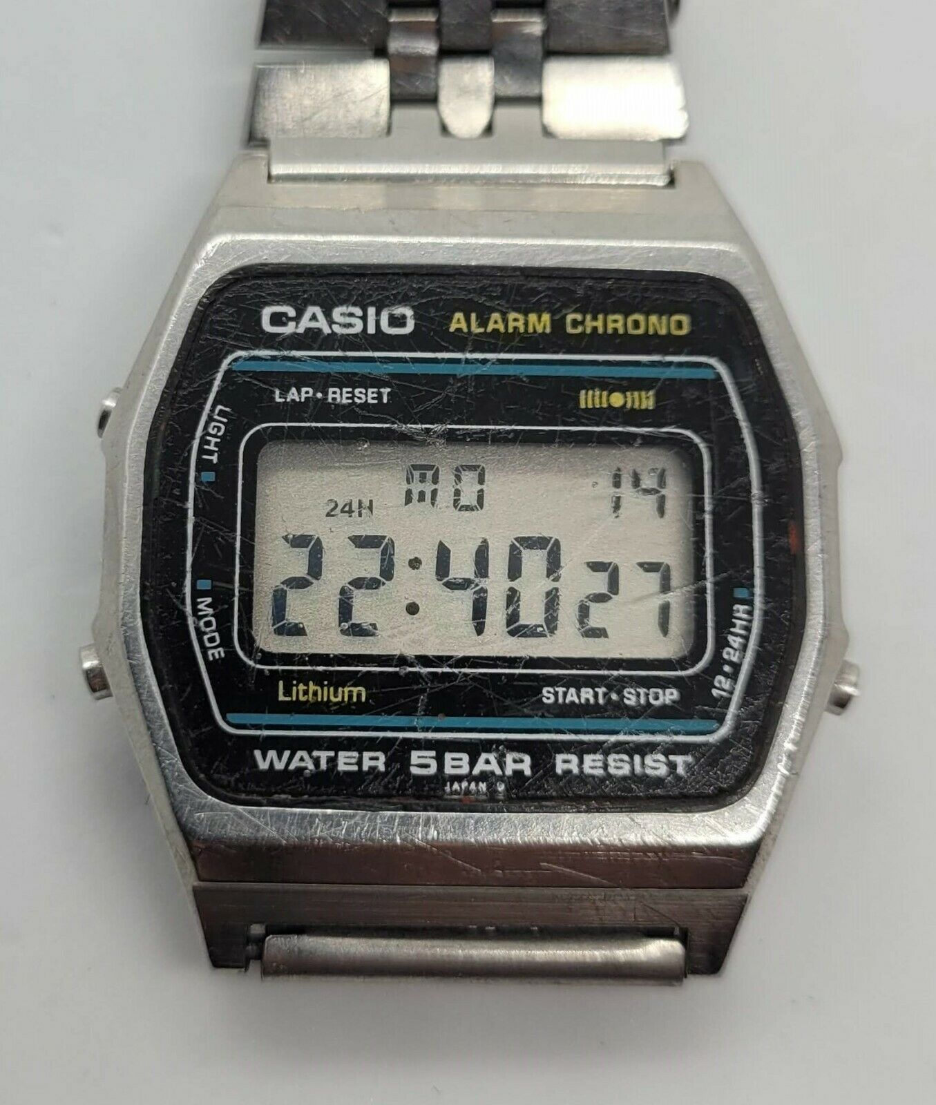 低価格 original vintage 587 W-31 CASIO 1980s Watch Digital 時計