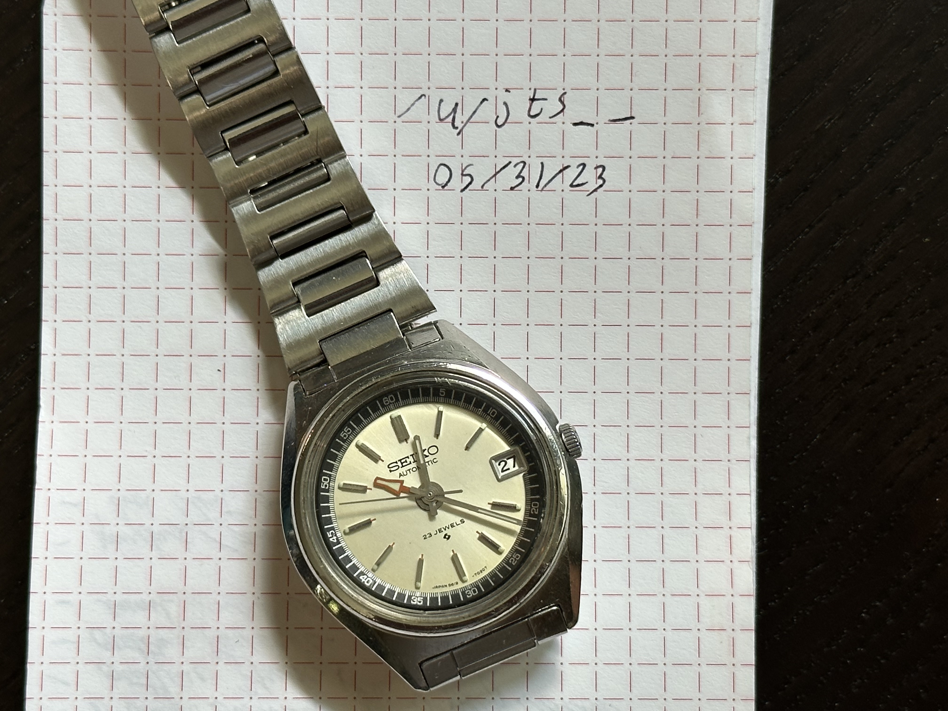 WTS Seiko Duotime 5619 7010. Awesome sleeper jumping hour dual