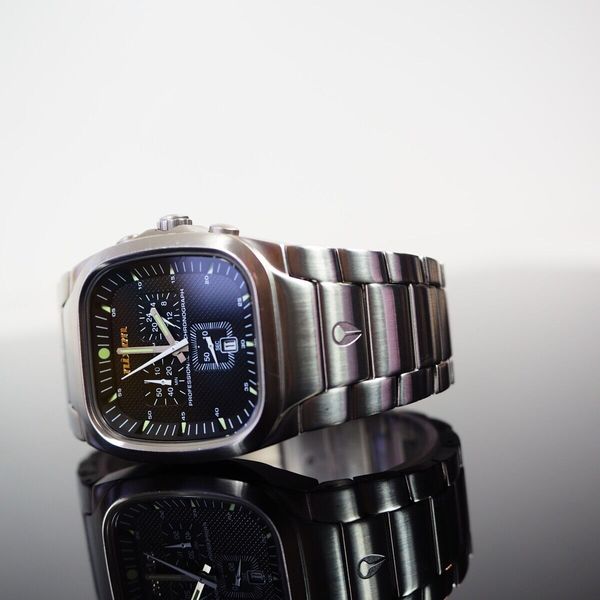 Nixon The Producer SS Chrono Watch Large & in Charge Very Rare