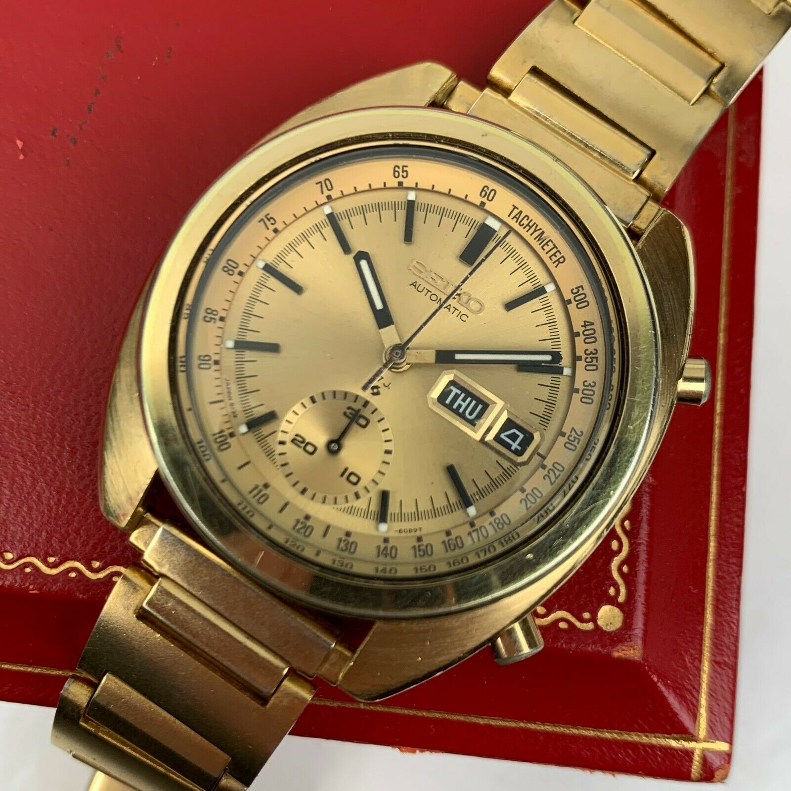Seiko Ref. 6139-6015 17 Jewel Automatic Chronograph Men's Watch |  WatchCharts