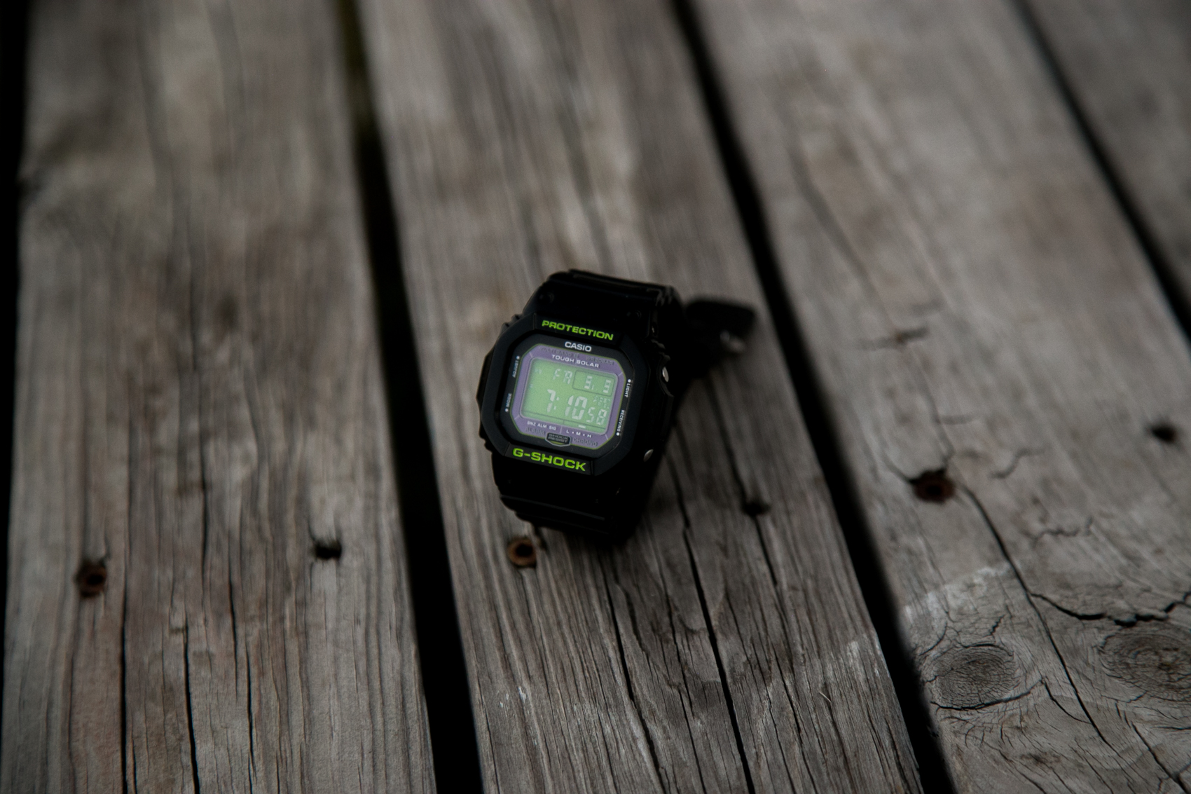 FS: Casio G-Shock Square GWM5610b-1 black and green | WatchCharts