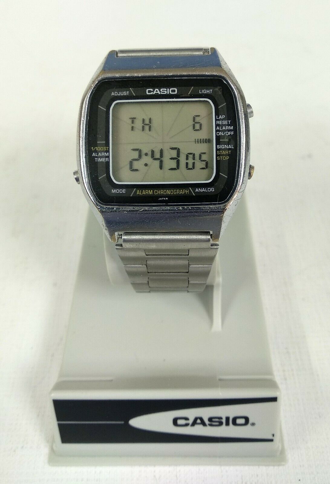 Casio A201 Blue Thunder Watch Module 103 Black Model WatchCharts Marketplace