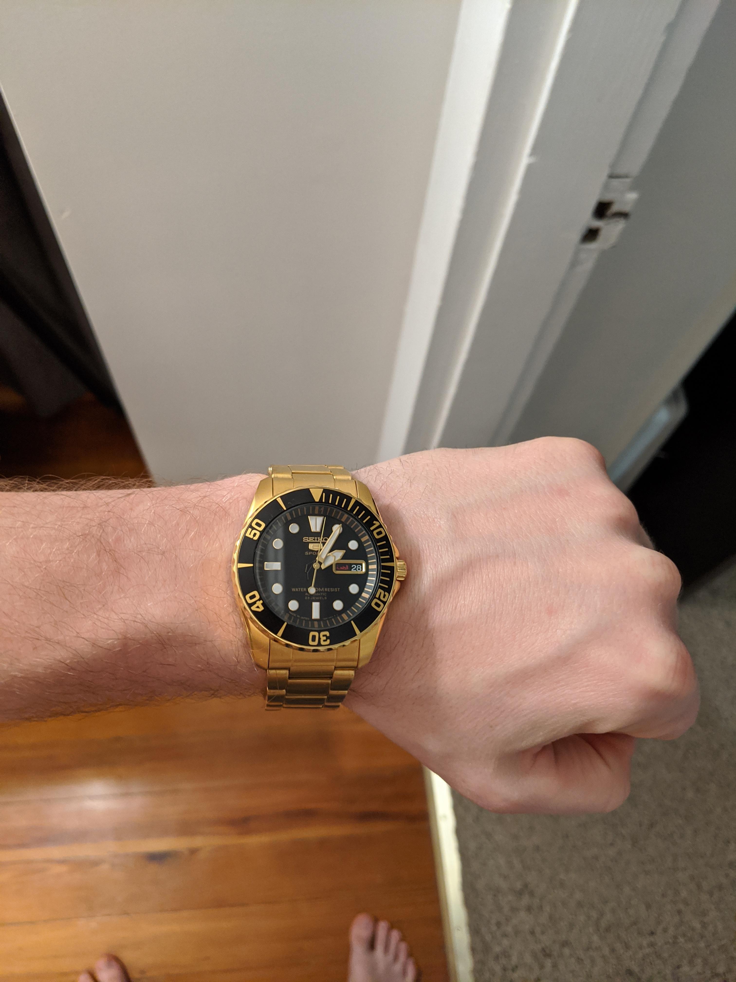 WTS] Seiko Sea Urchin SNZF Gold | WatchCharts Marketplace