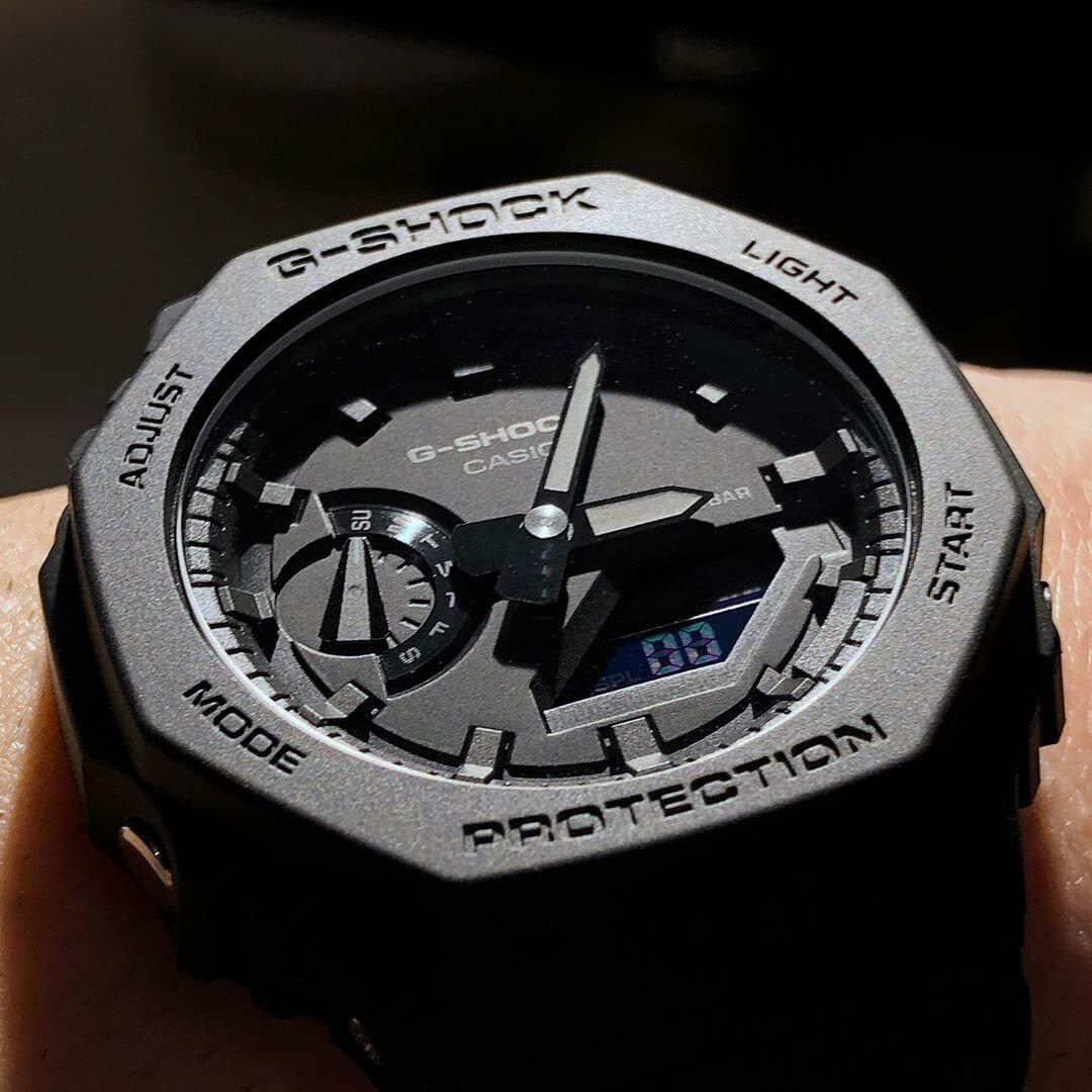 CASIO watch GA-2100-1A1JF G-SHOCK overseas model analog-digital