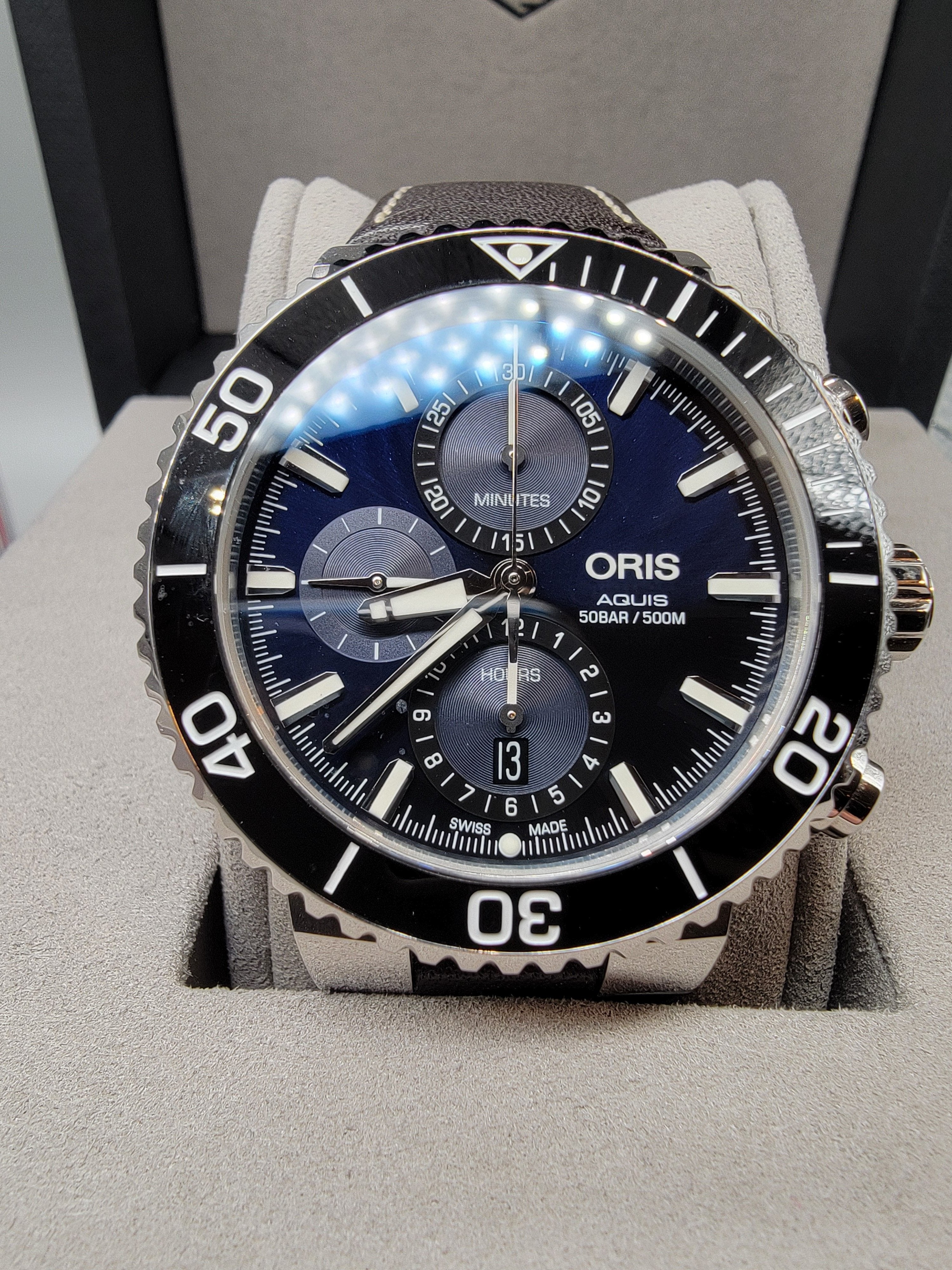 Oris Aquis Chronograph 77477434155