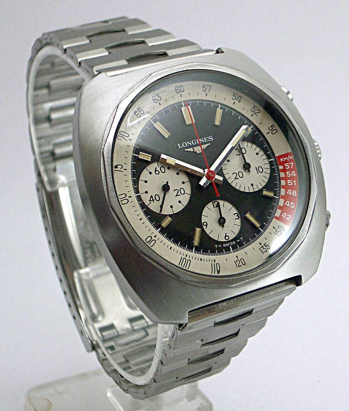 Awesome 1969 LONGINES 8226 4 Mens CHRONOGRAPH Caliber 332 Valjoux