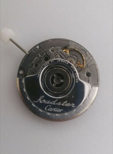 CARTIER ROADSTER AUTOMATIC MOVEMENT KaL. 3110 ETA 2892 A2 21