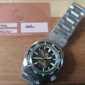 Hammerhead Titanium – Zelos Watches