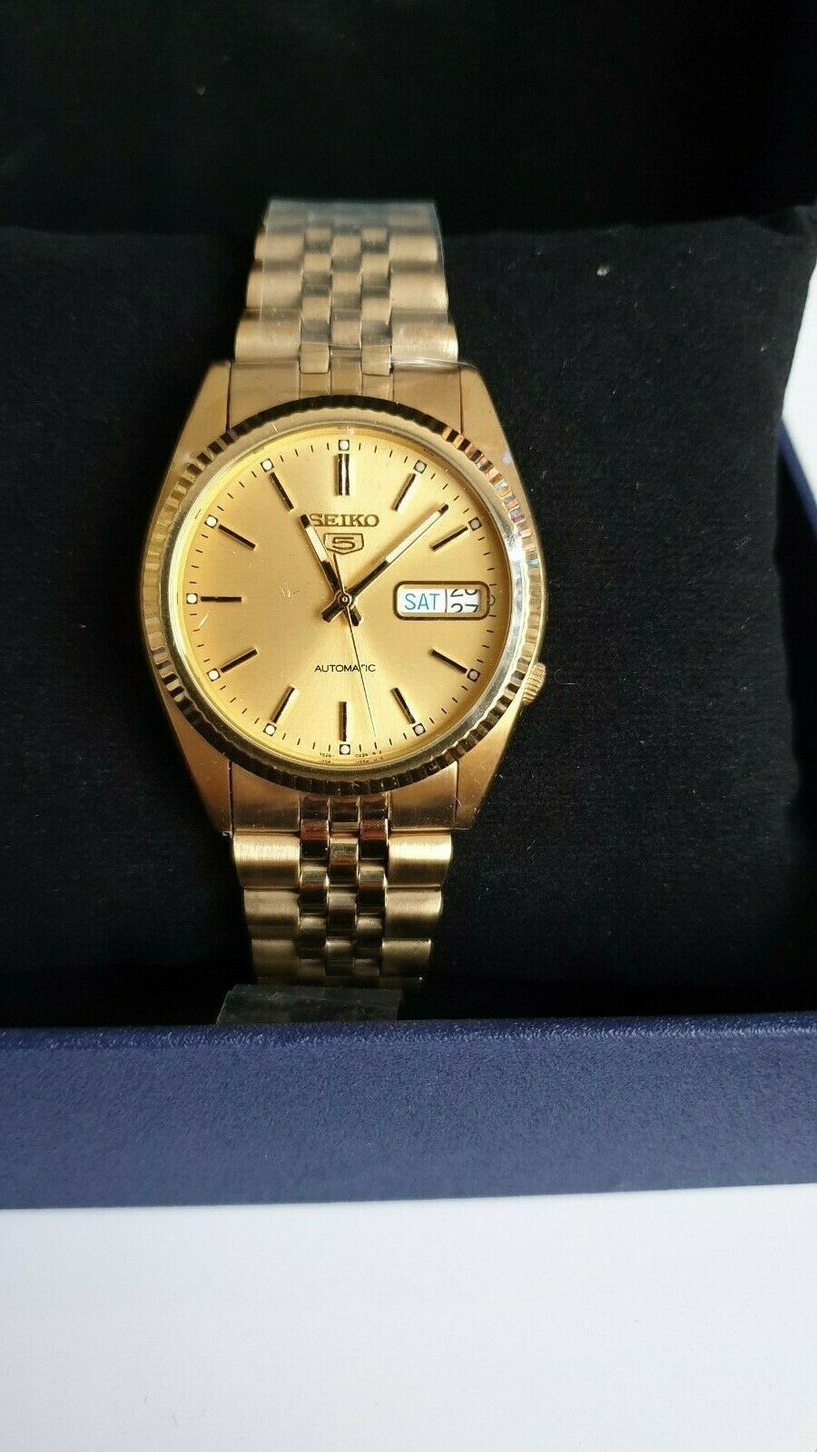 seiko datejust gold