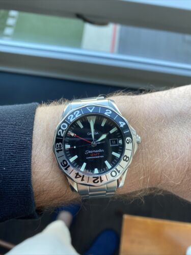 Omega Seamaster GMT 50th Anniversary Watch Rubber Strap