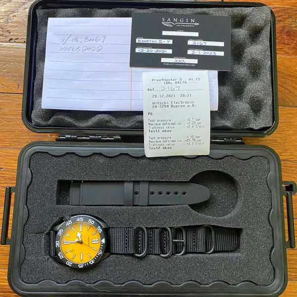 [WTS] Sangin Instruments Kinetic II (Limited Edition) Yellow Jacket ...