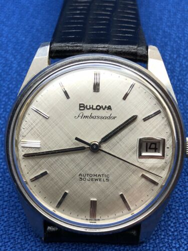 bulova ambassador automatic 30 jewels
