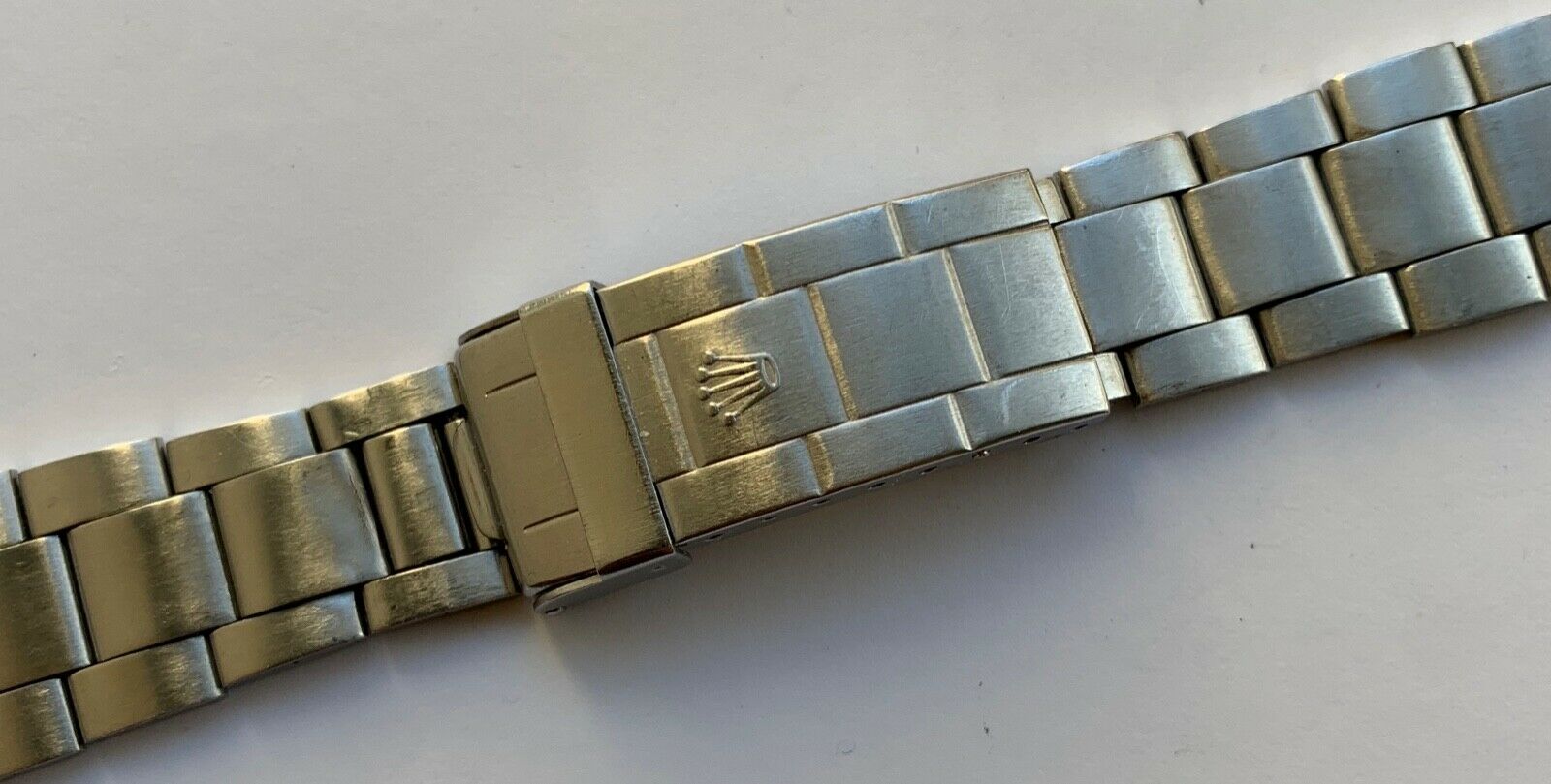 rolex folded link bracelet