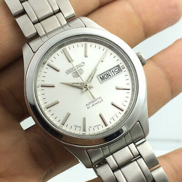 VINTAGE MEN'S SEIKO 5 7S26-03W0 36MM D/D AUTOMATIC JAPAN MADE
