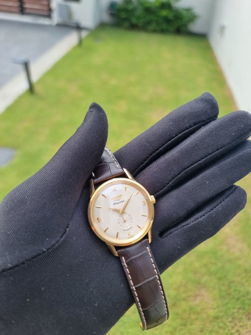 Longines Flagship Heritage 60th Anniversary Yellow Gold L4.817.6.76