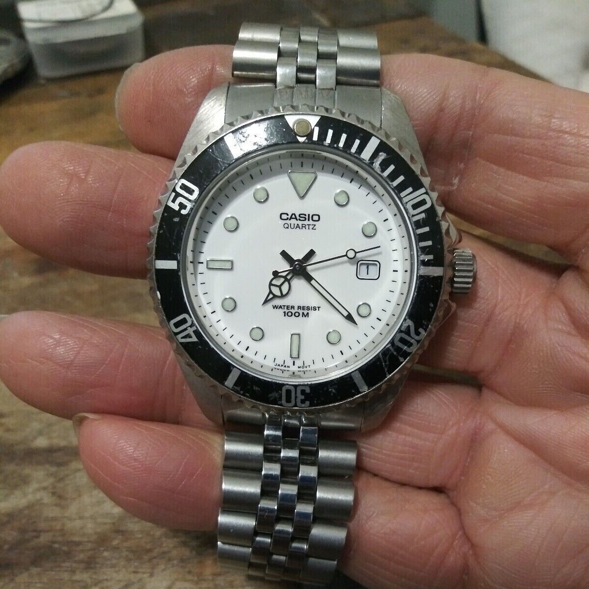 Casio Vintage MTD-1010 1346 100 Meter Divers Men's Watch Casio Vintage MTD-1010 1346 100 Meter Divers Men's Watch