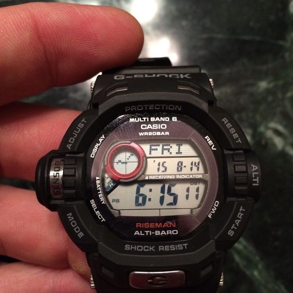 FS: (2) Casio G-Shock GW9200 Riseman | WatchCharts Marketplace