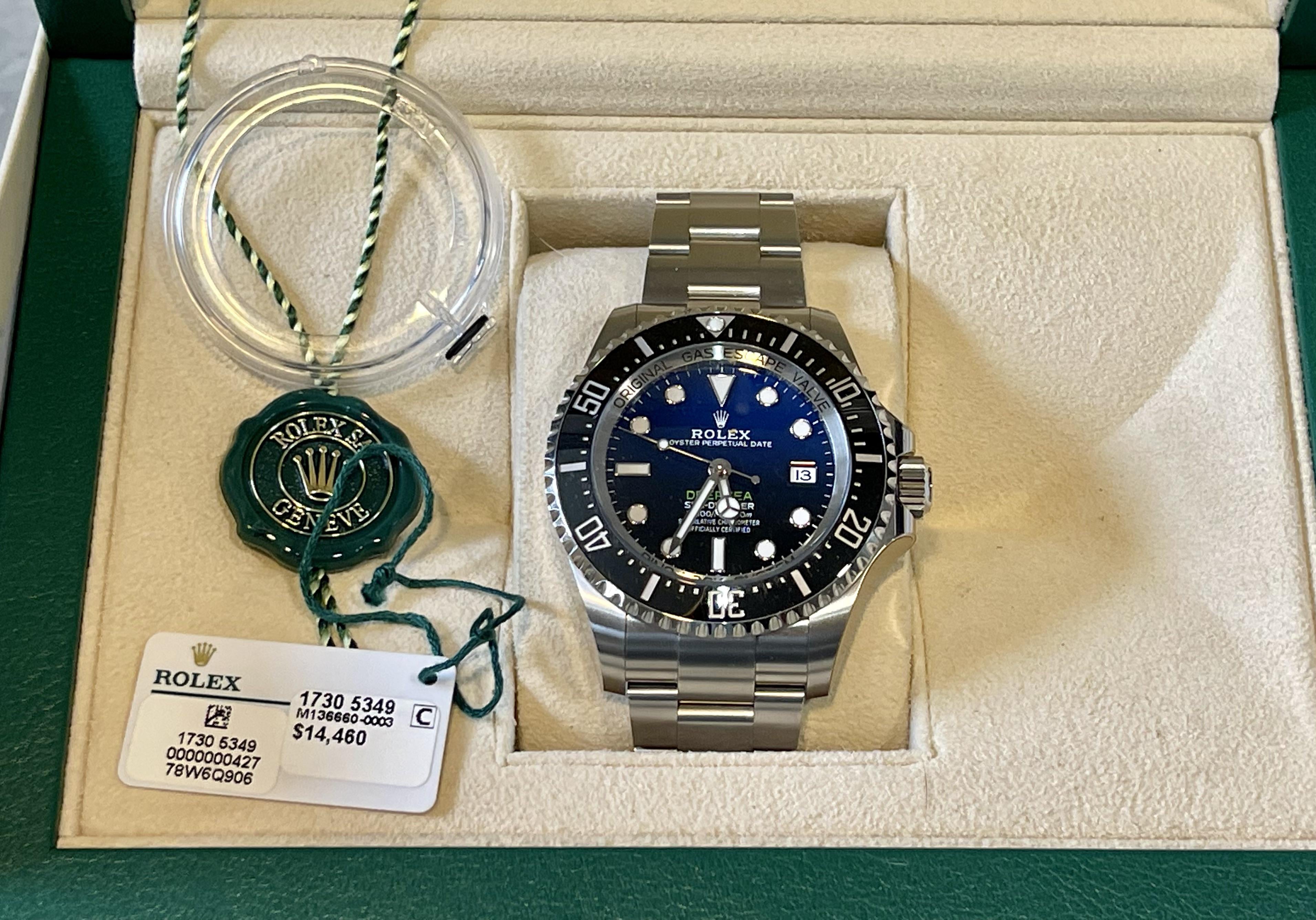 WTS Rolex DeepSea 44mm JamesCameron 13660 2023 Brand new