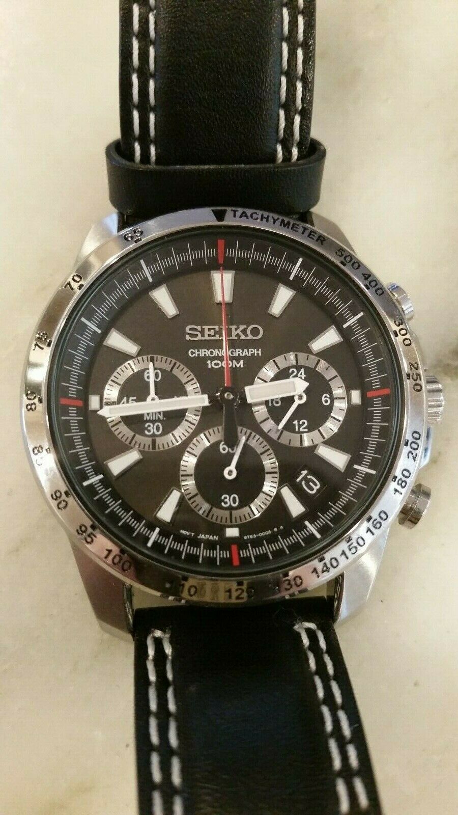 Seiko ssb031 leather online