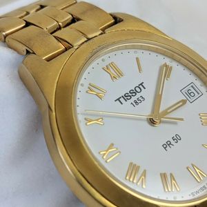 Tissot 150 Year Anniversary Watch J376/476 PR 50 Sapphire Crystal
