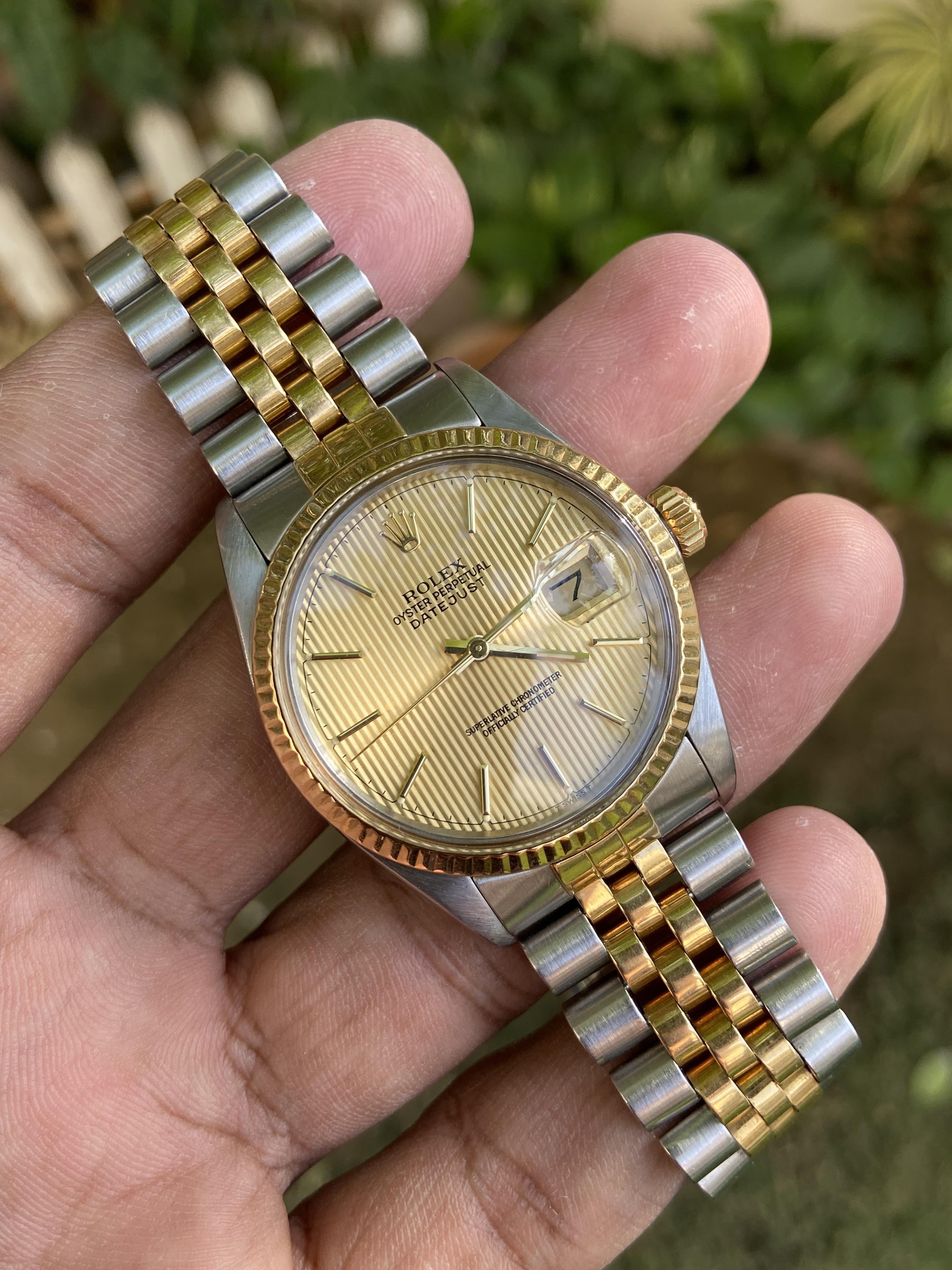 WTS Rolex Datejust Tapestry Dial 4150 WatchCharts