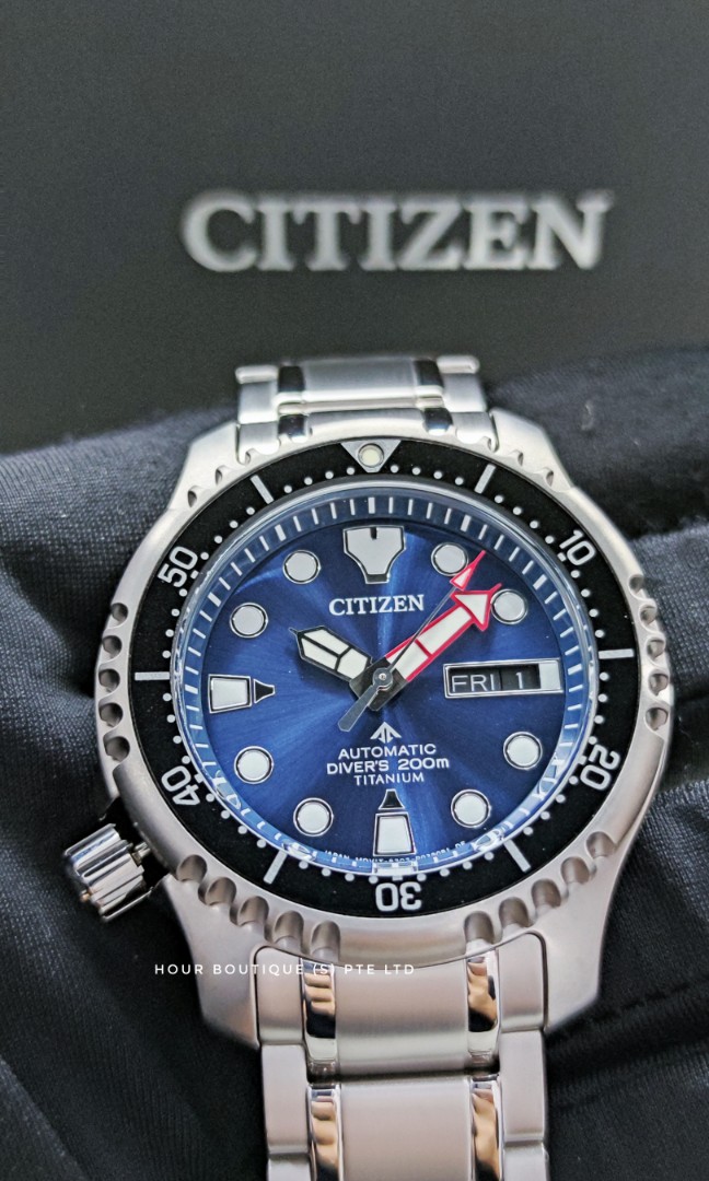 Citizen Promaster Marine Automatic Diver's Super Titanium NY0100