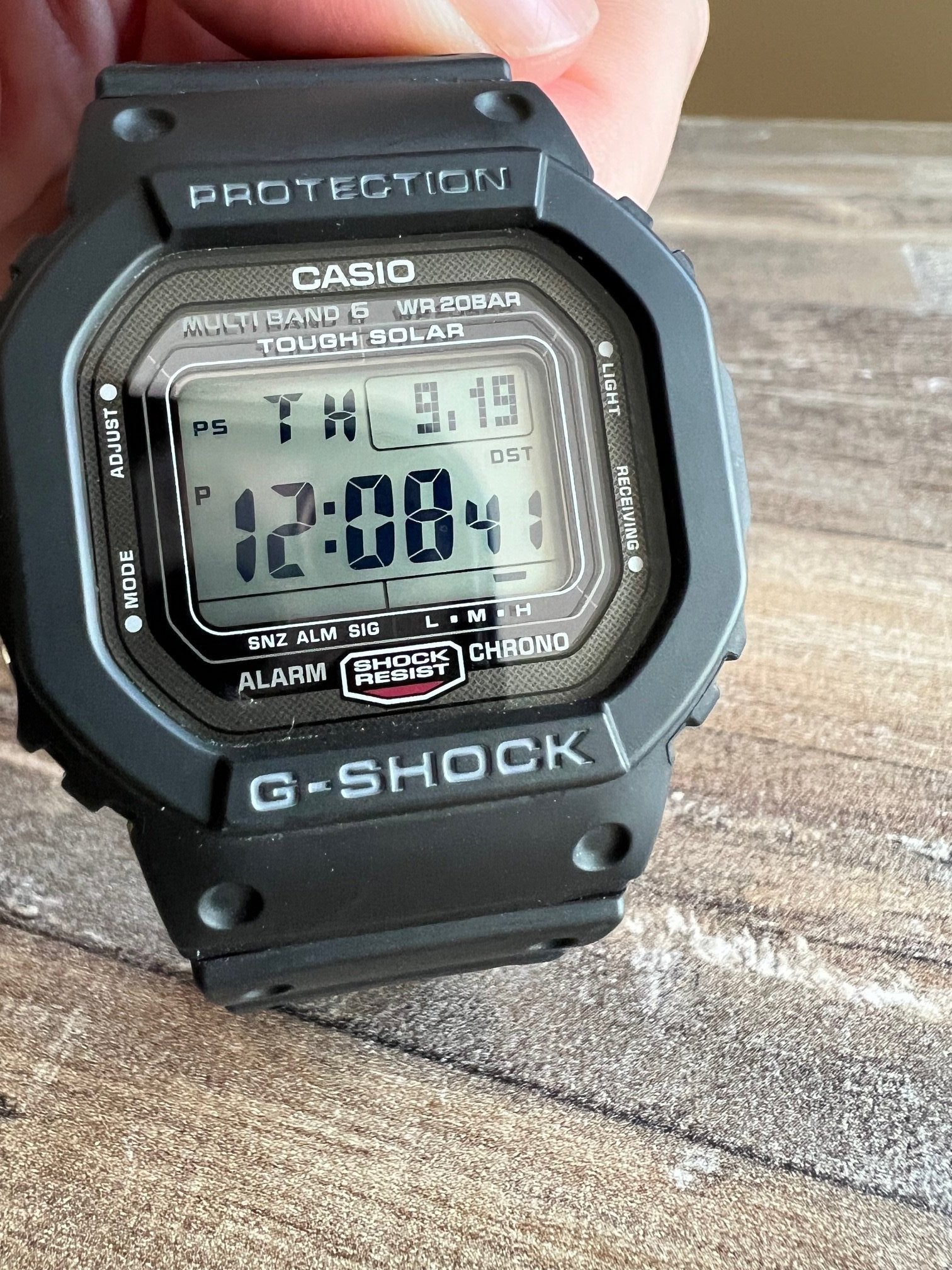 カシオ CASIO DW-3300 DIGI GRAPH オールドデジタル 純正ブレス付き