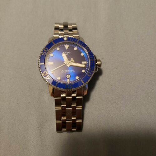 tissot powermatic 80 blue dial