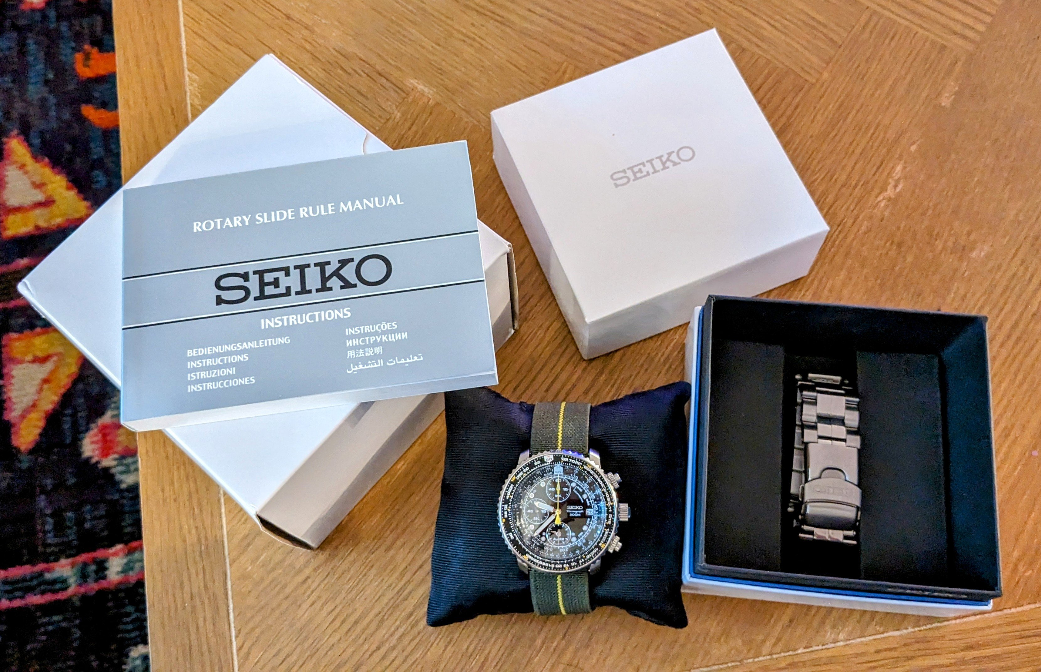 Seiko flightmaster sna411 discount manual