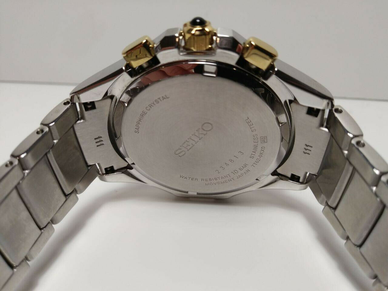 Seiko Coutura Sapphire Crystal 7T62-0KX0 Chronograph 100m