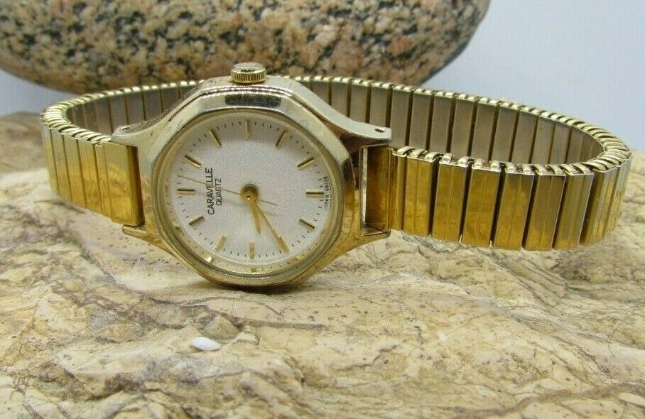 Caravelle quartz watch hotsell