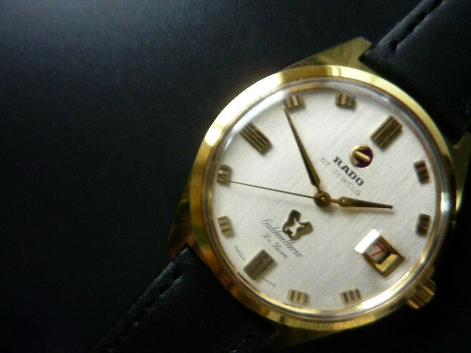RADO GOLDEN HORSE DE LUXE 57 JEWELS (WORKING GOOD WATCH