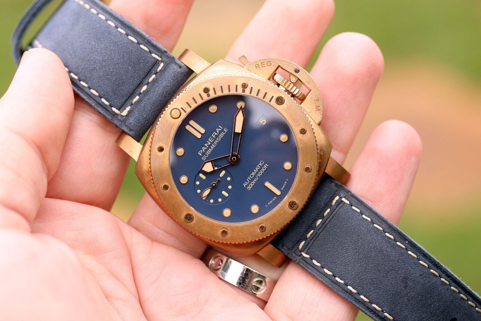 2023 Panerai Submersible Bronzo Blu Abisso PAM01074 42mm Boutique