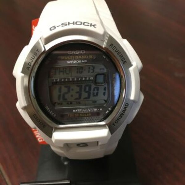 CASIO G-Shock Tough Solar Men's White Watch - GW-M850-7CR MSRP: $130 ...