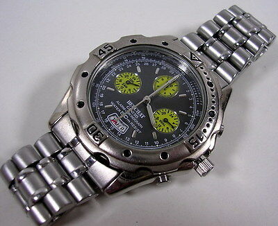 Chronograph watch beuchat genesis old circa 1990 WatchCharts