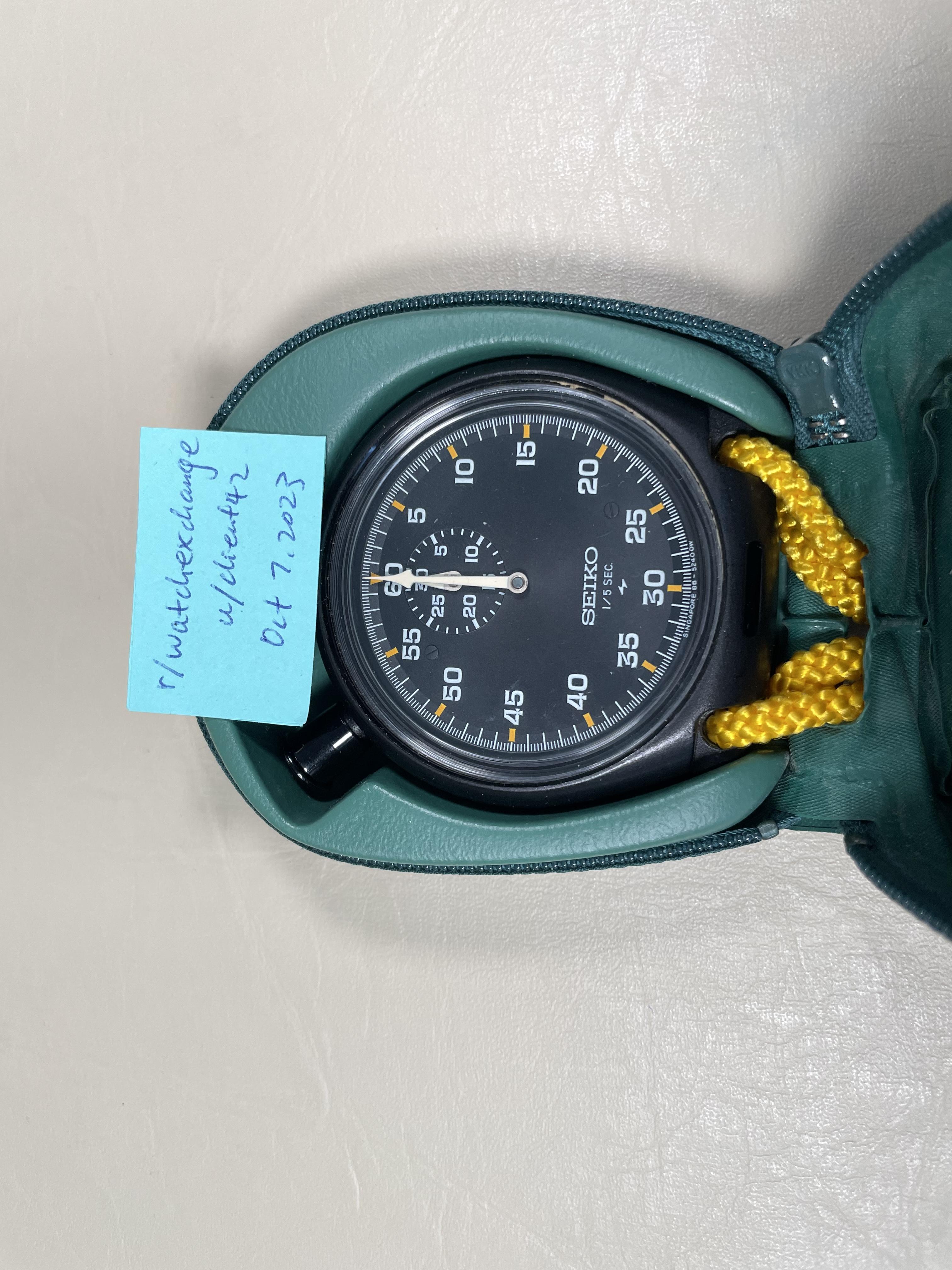WTS] Vintage Seiko 88-512 Handwinding 1/5 Seconds Mechanical