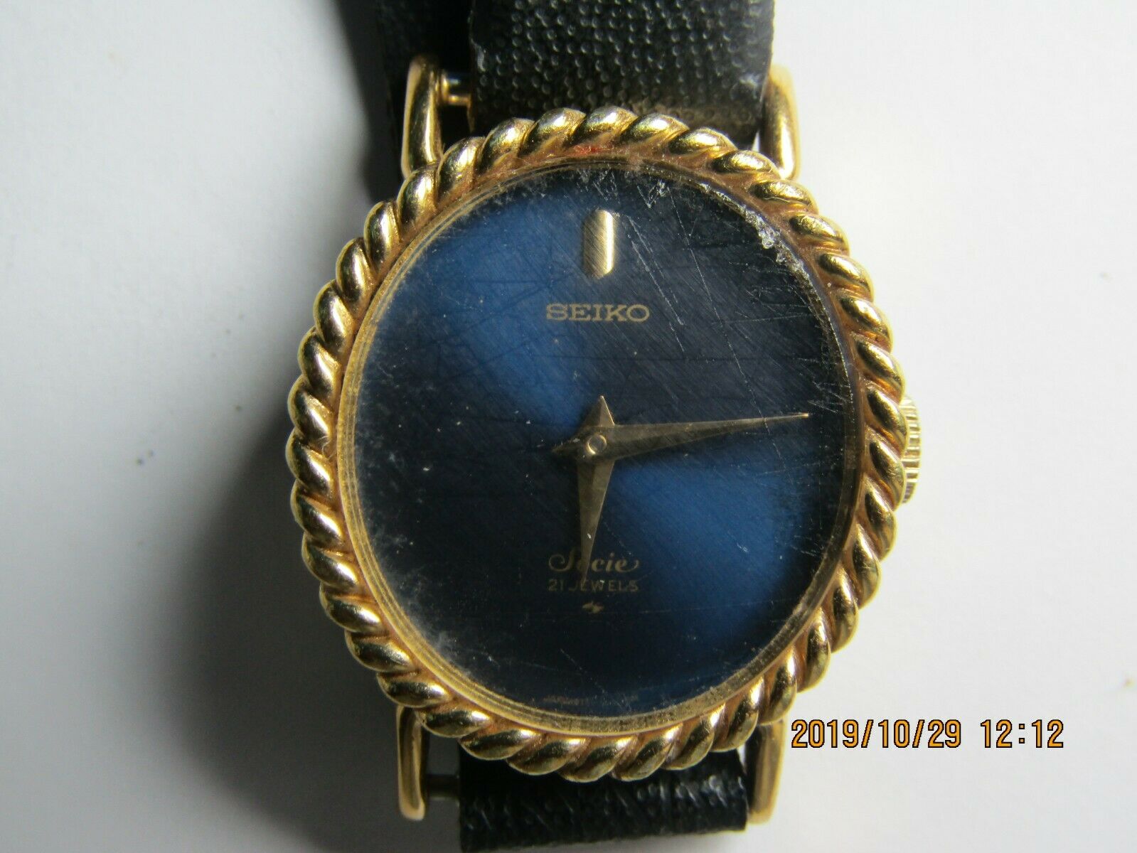 Vintage Ladies Seiko Socie 21 Jewels watch mechanical 92