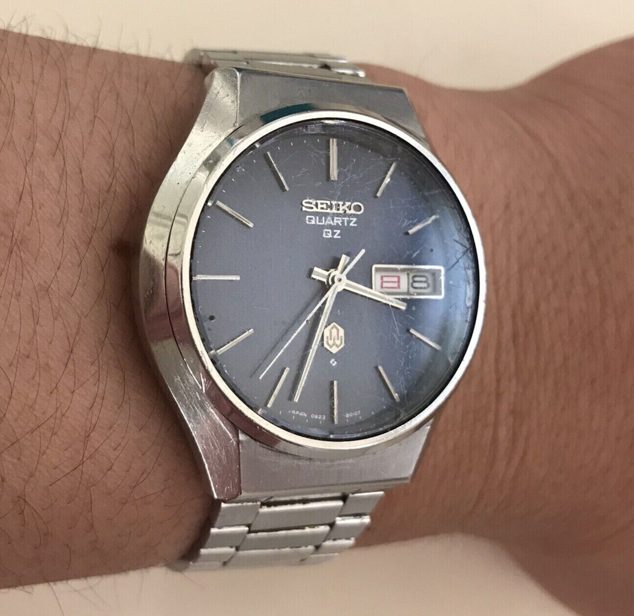 Seiko Quartz QZ 0920-8000, made in Japan Case no.581832