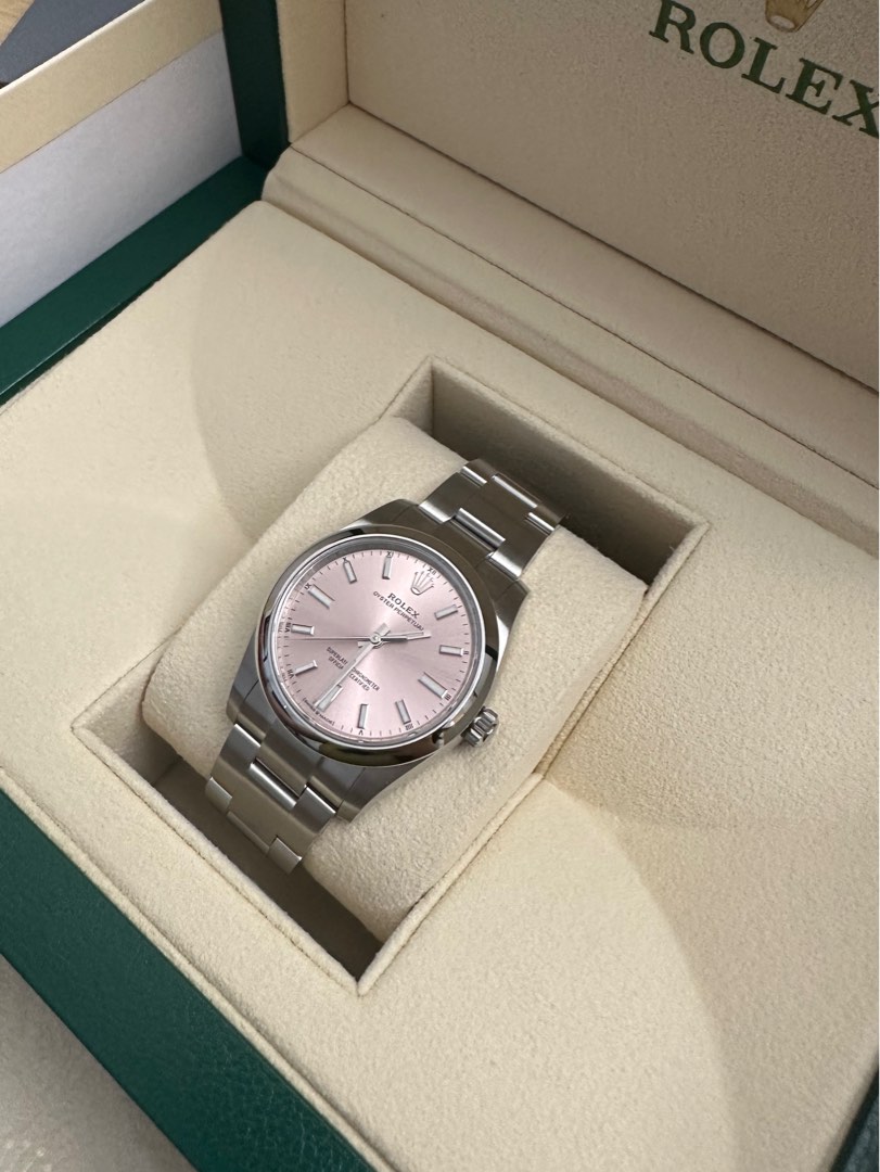 Oyster perpetual 34 online pink