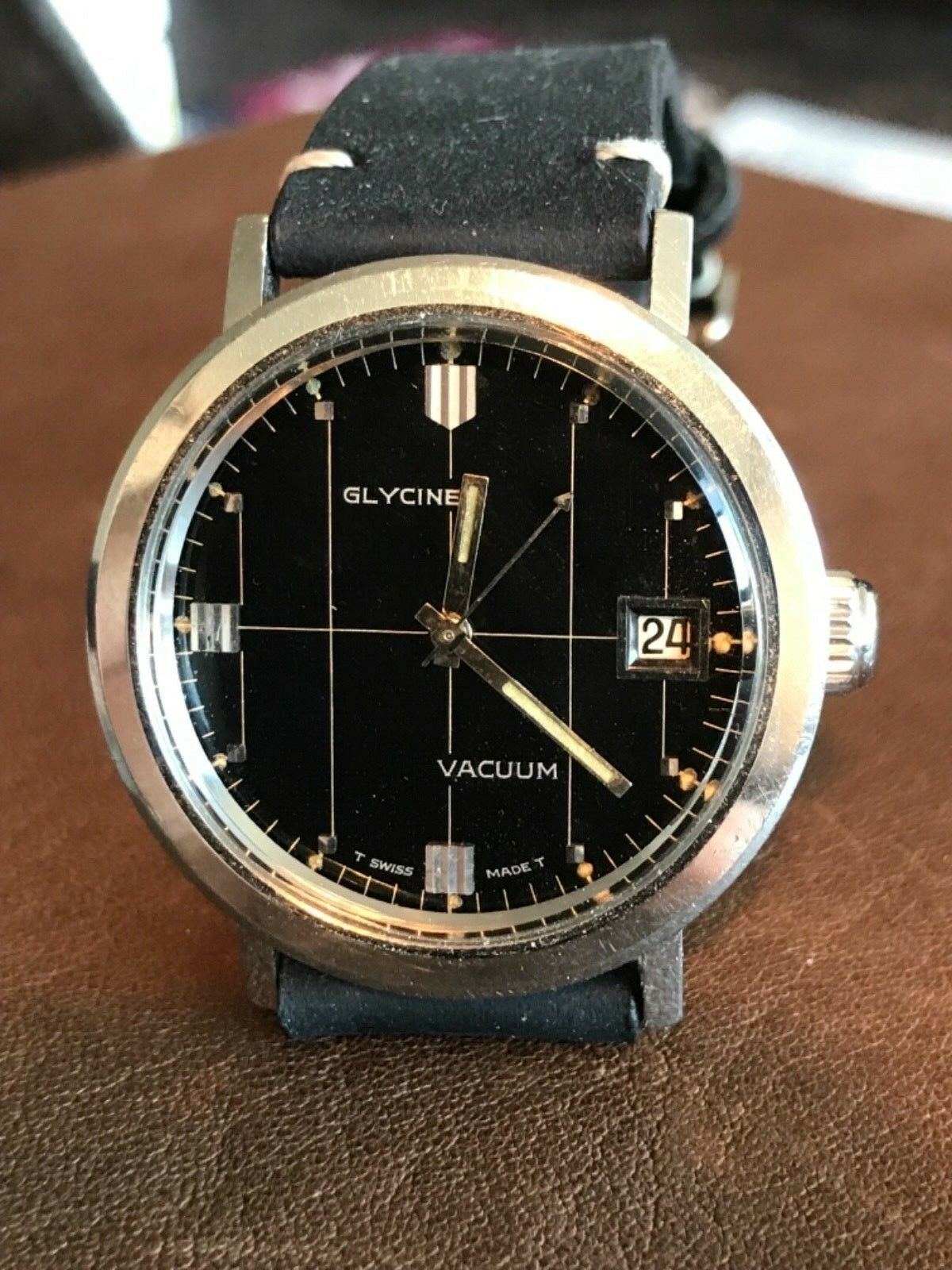 Glycine Guilde de Orfèvres Vaccum 1970s - Gisbert A. Joseph