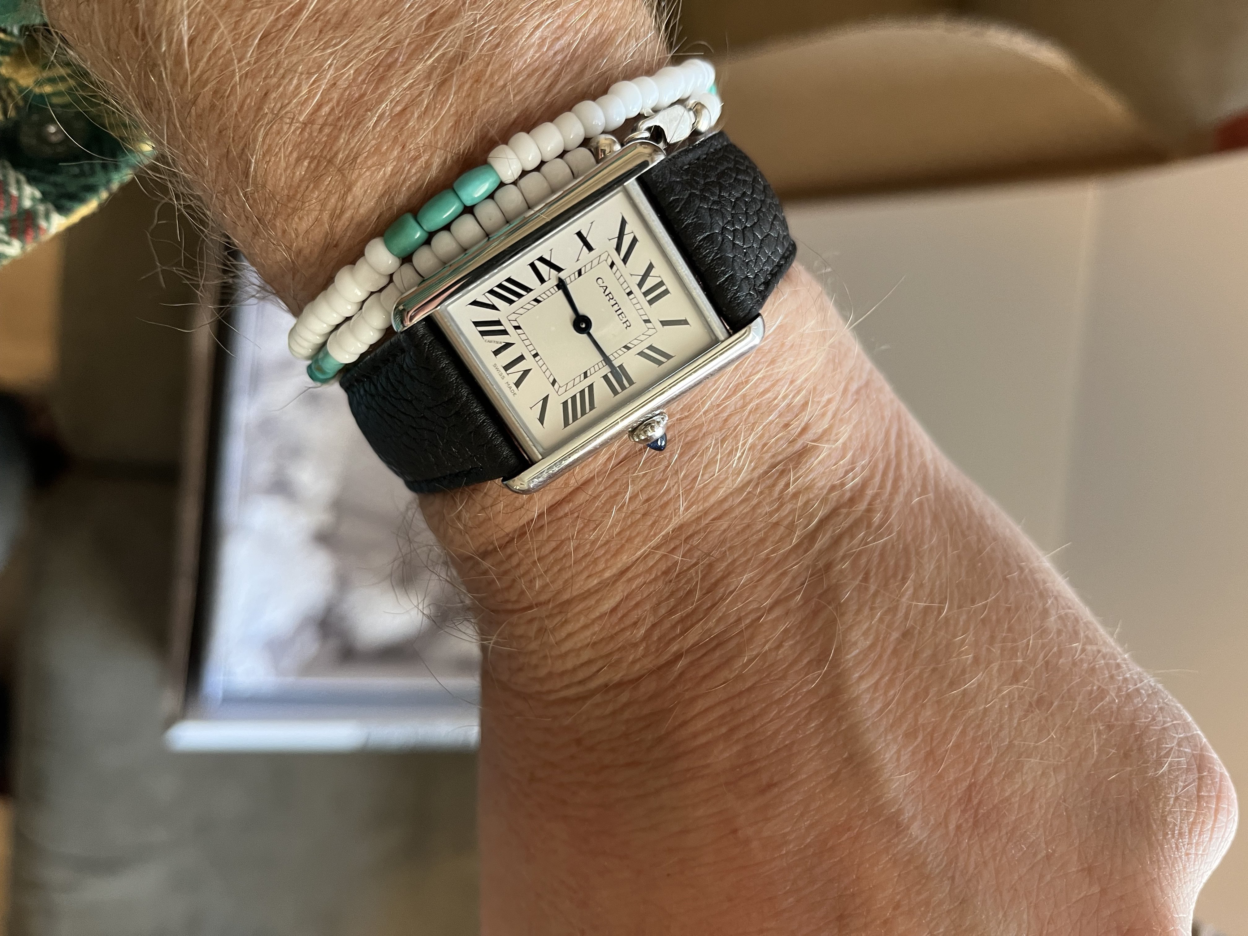 Cartier tank nato strap sale