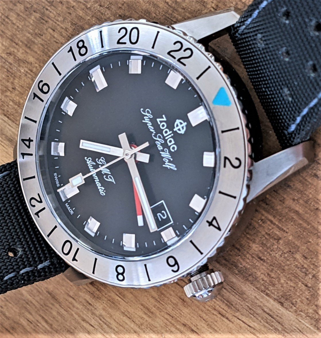 FS Listed for a quick sale Zodiac Super Sea Wolf GMT ZO9405